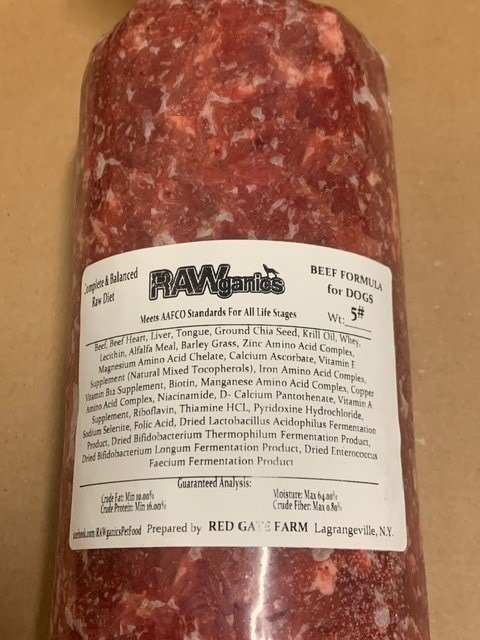 RAWganics beef complete concept image