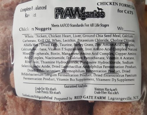 rawganics cat food